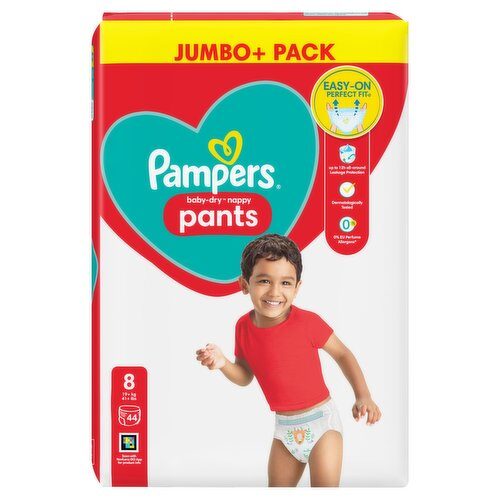 NEW Biksītes Pampers Baby Dry Pants Jumbo Pack 8 izmērs (19+ kg) 44 gb.