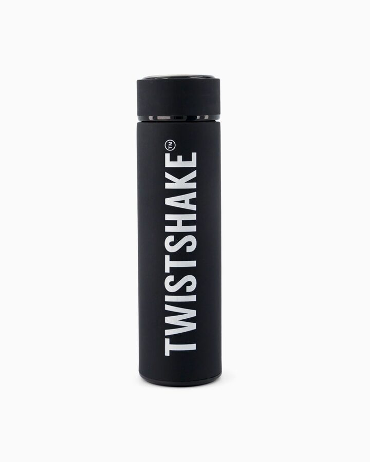 Twistshake Termoss 420 ml., melna krāsa 