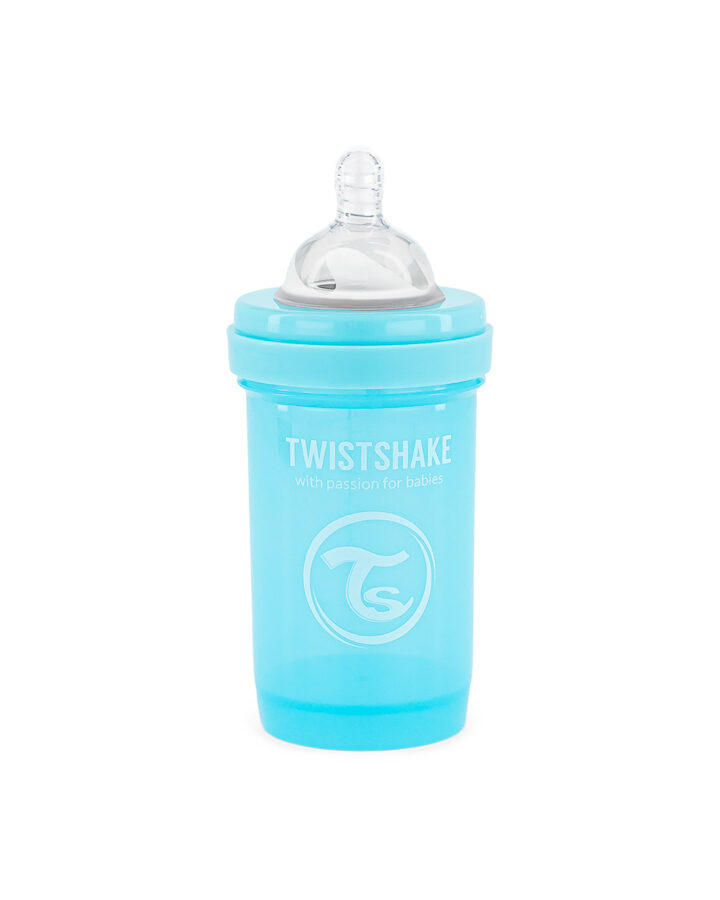 Twistshake Anti-Colic pudele 180 ml. zila krāsa