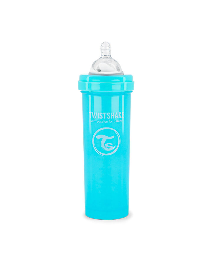 Twistshake Anti-Colic pudele 330 ml. zila krāsa
